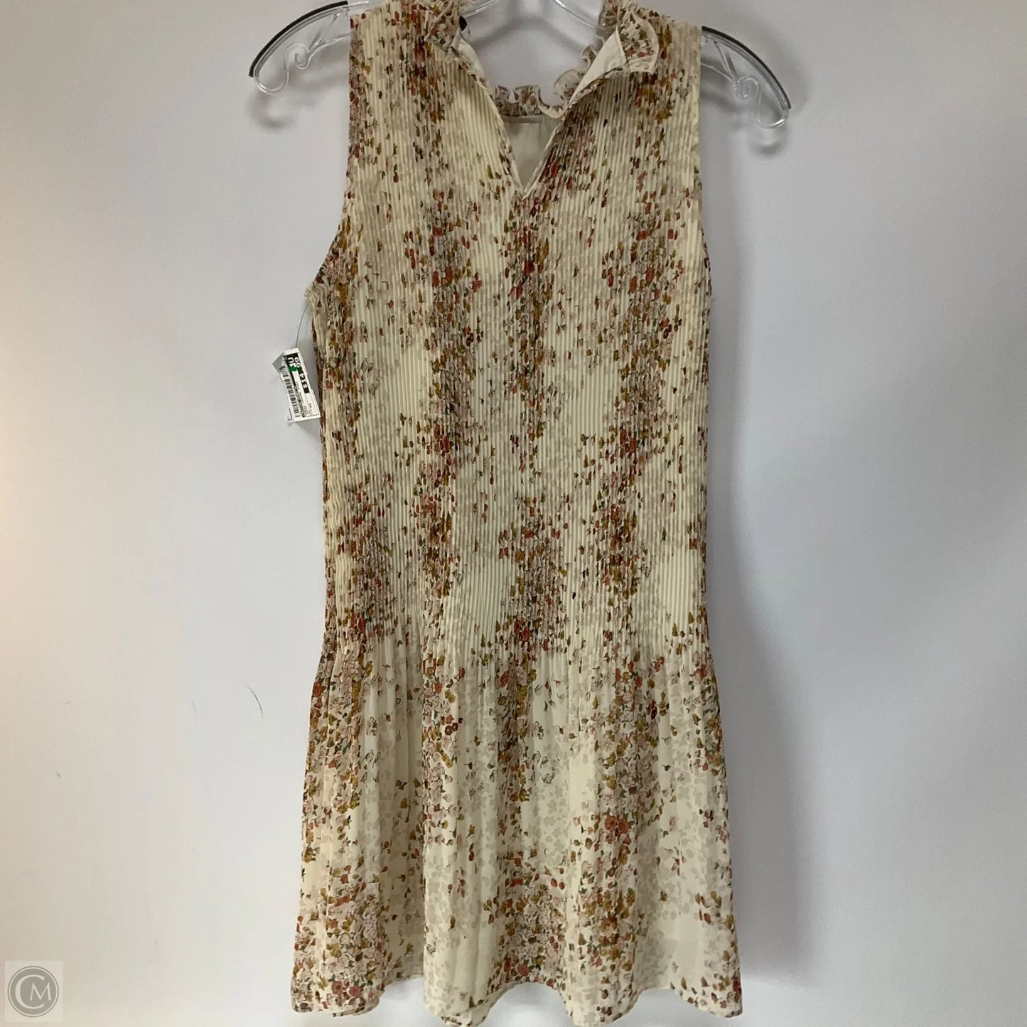Dress Casual Midi By Maison Damelie In Cream, Size: Xs