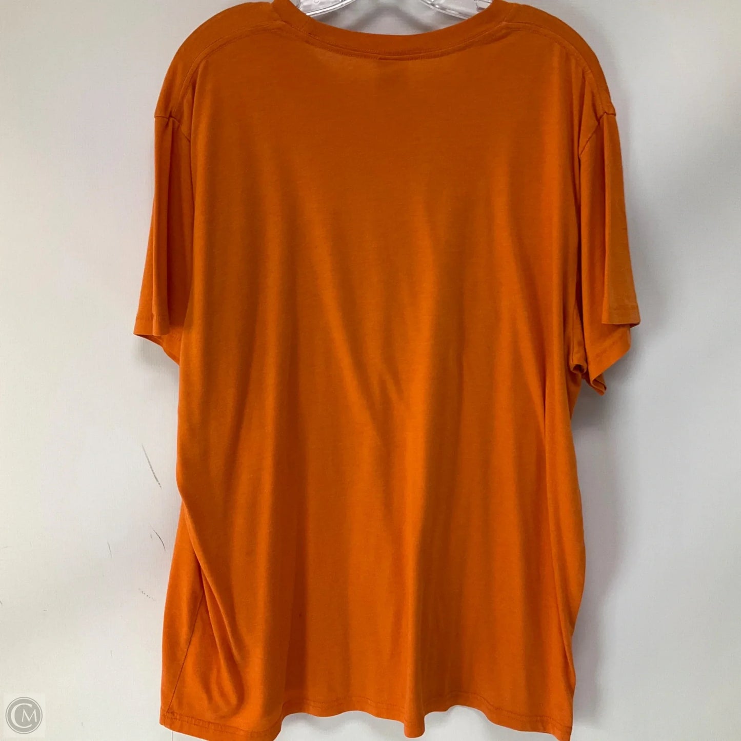 Athletic Top Short Sleeve By Homage In Orange, Size: 2x