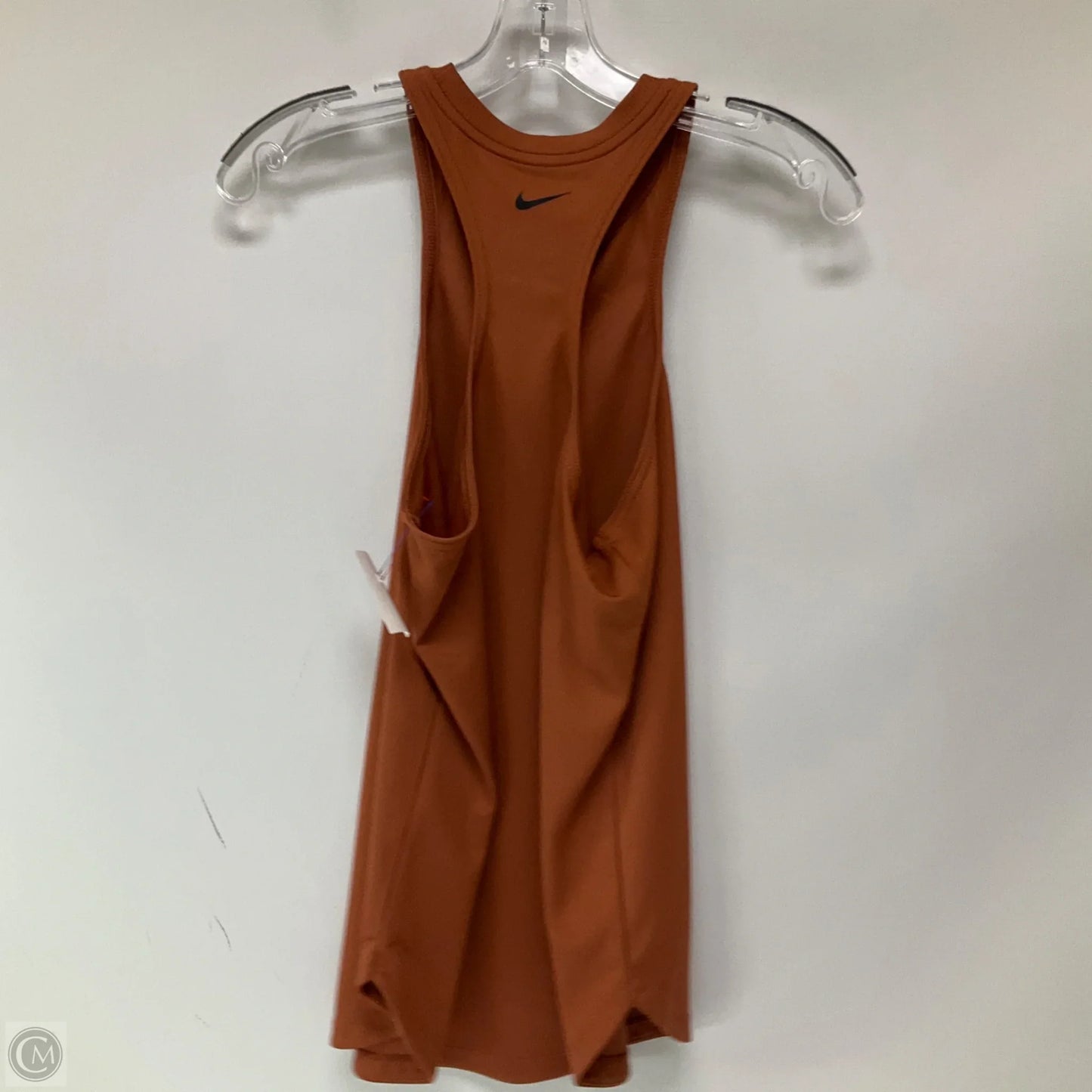 Athletic Tank Top By Nike In Orange, Size: S