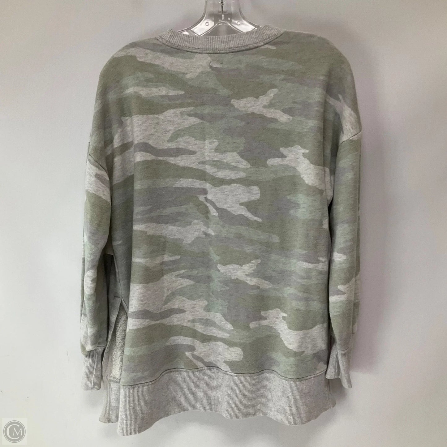 Sweatshirt Crewneck By Aerie In Grey, Size: S