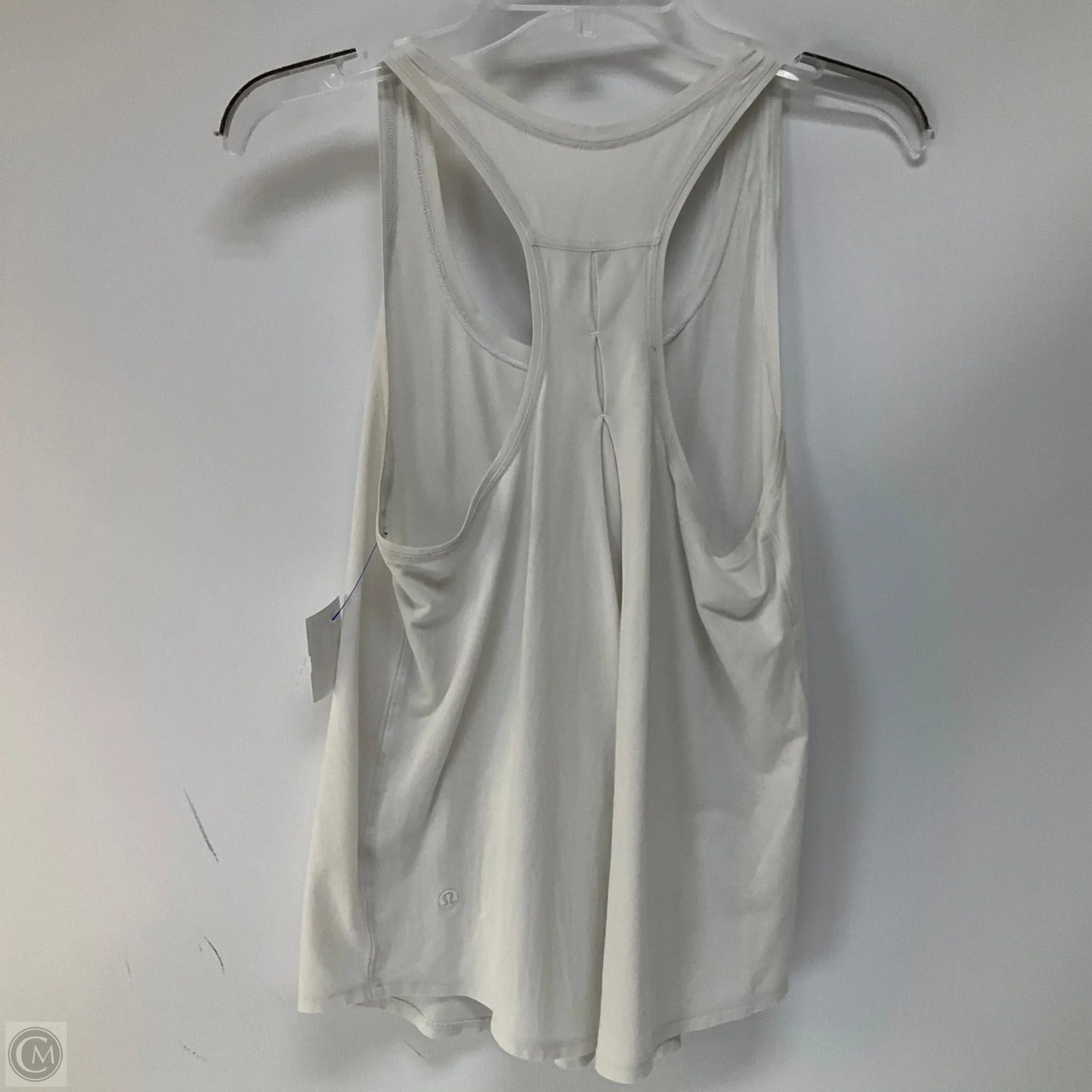 Athletic Tank Top By Lululemon In White, Size: 8