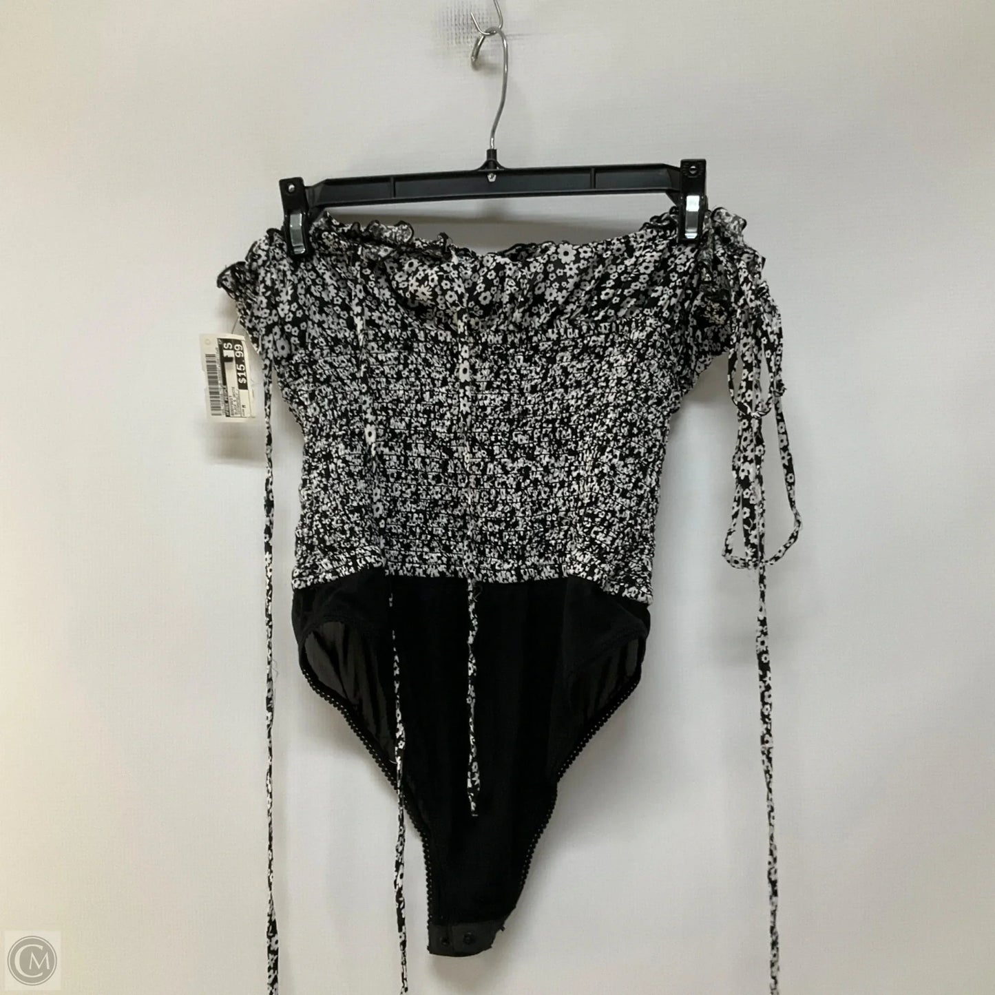 Bodysuit By Free People In Black & White, Size: M