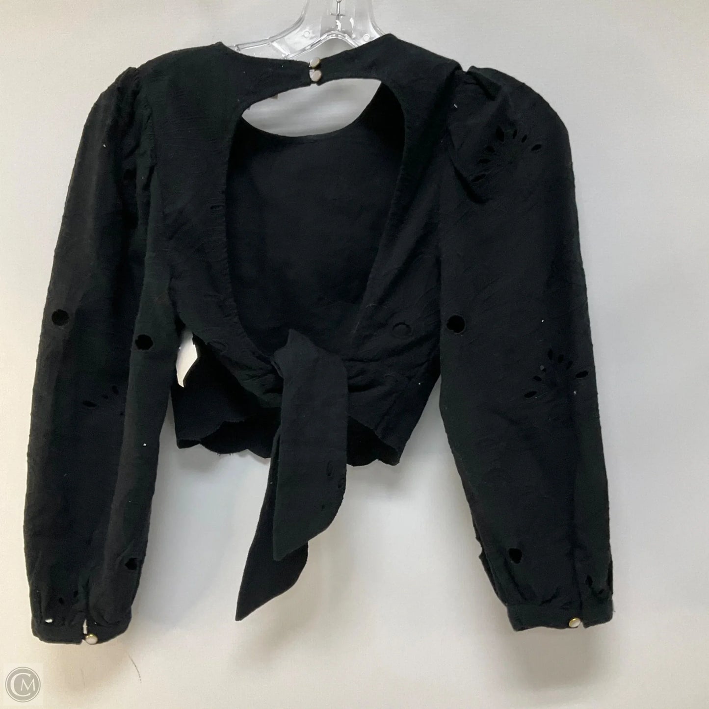 Top Long Sleeve By Cleobella In Black, Size: Xs
