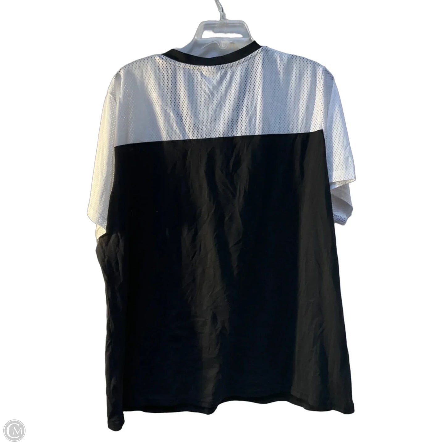 Athletic Top Short Sleeve By Cmf In Black, Size: 2x