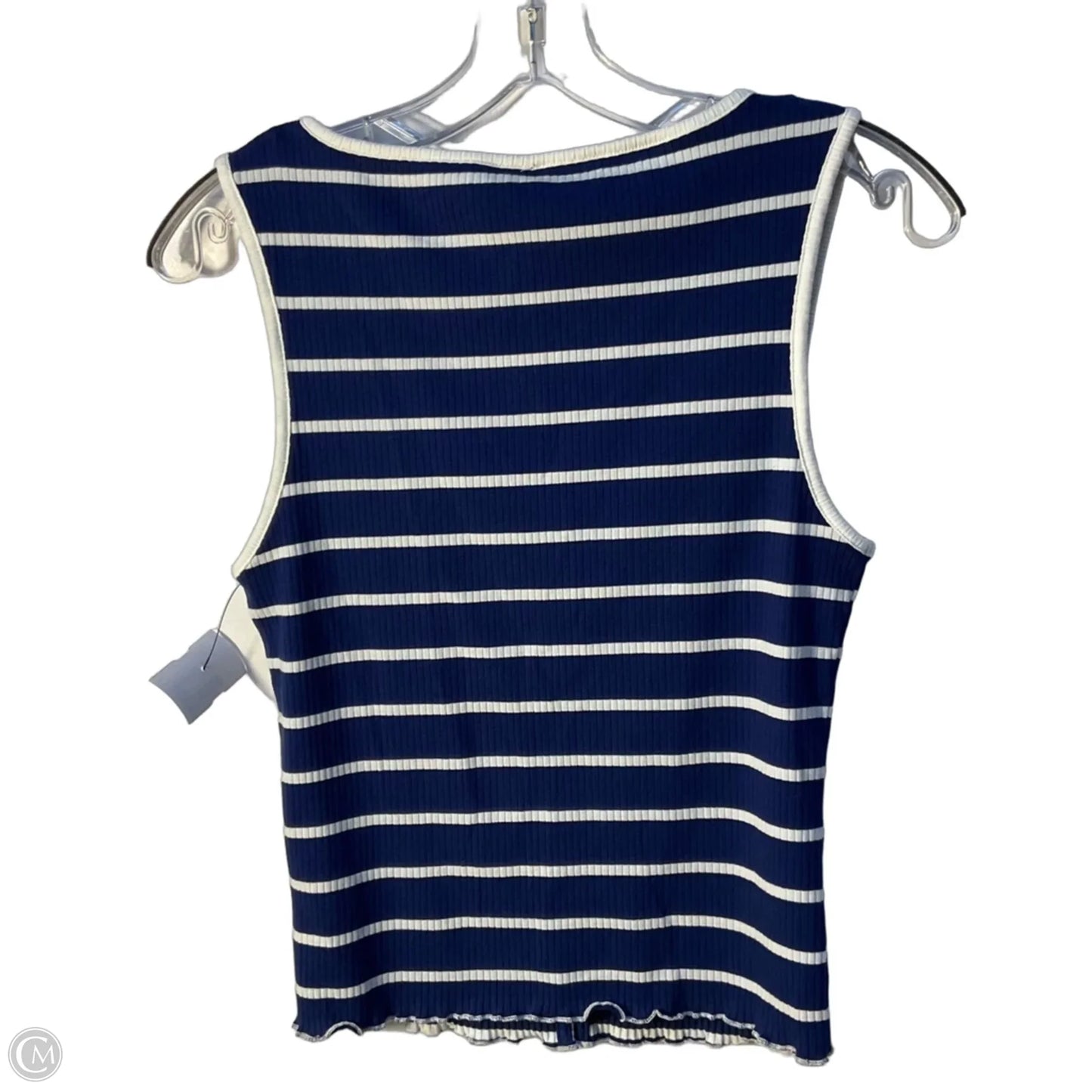 Top Sleeveless By Free People In Navy, Size: S