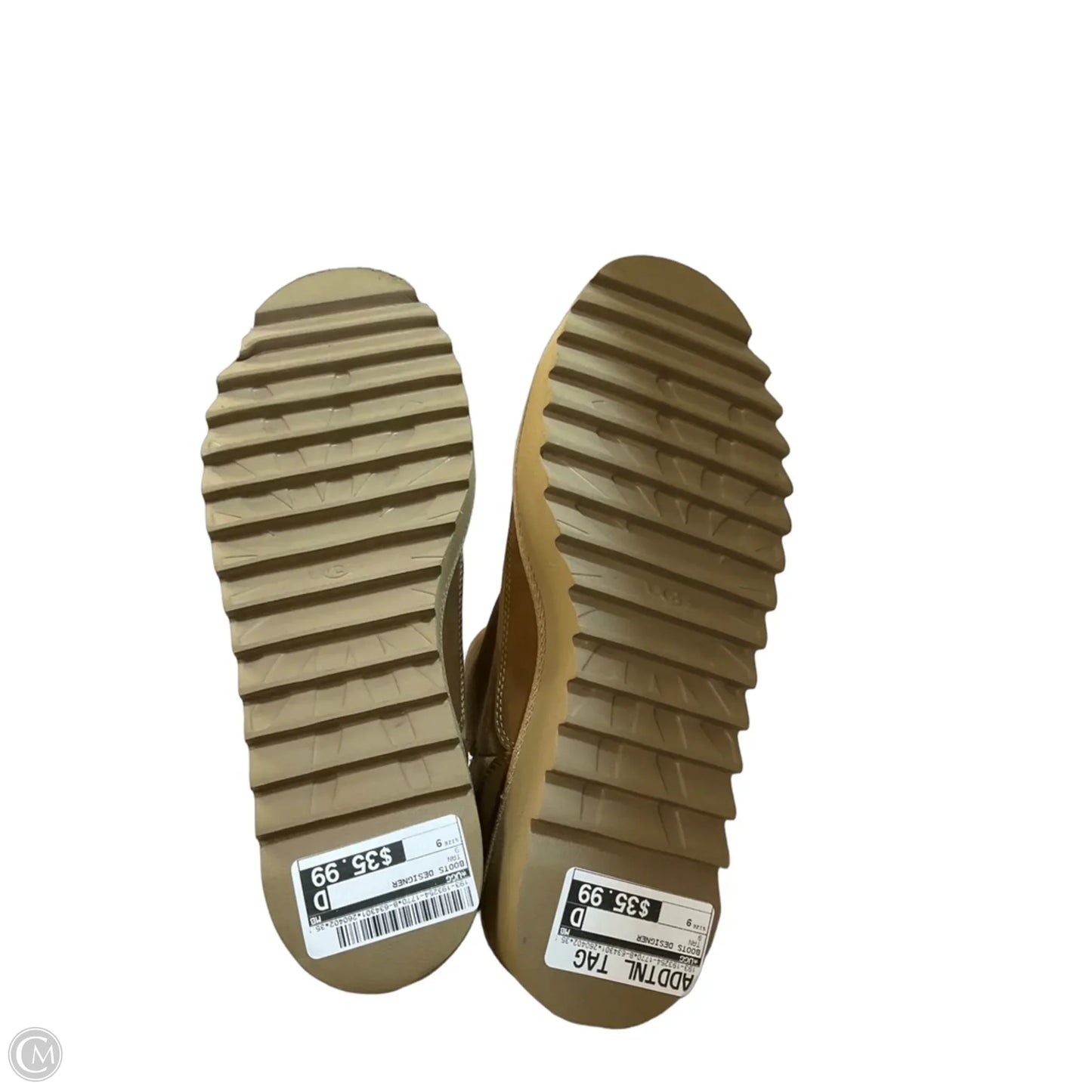 Boots Designer By Ugg In Tan, Size: 9