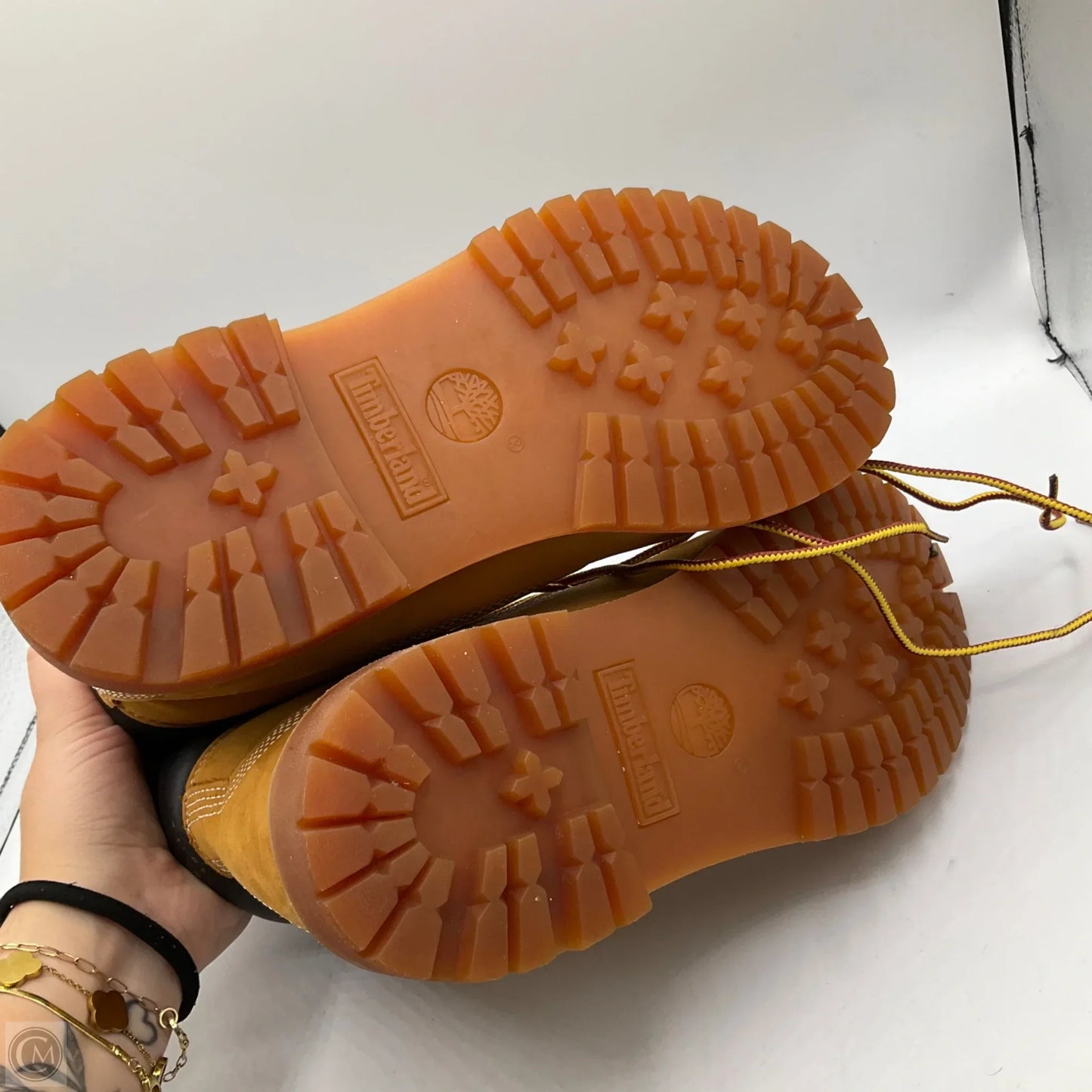 Shoes Hiking By Timberland In Tan, Size: 7.5