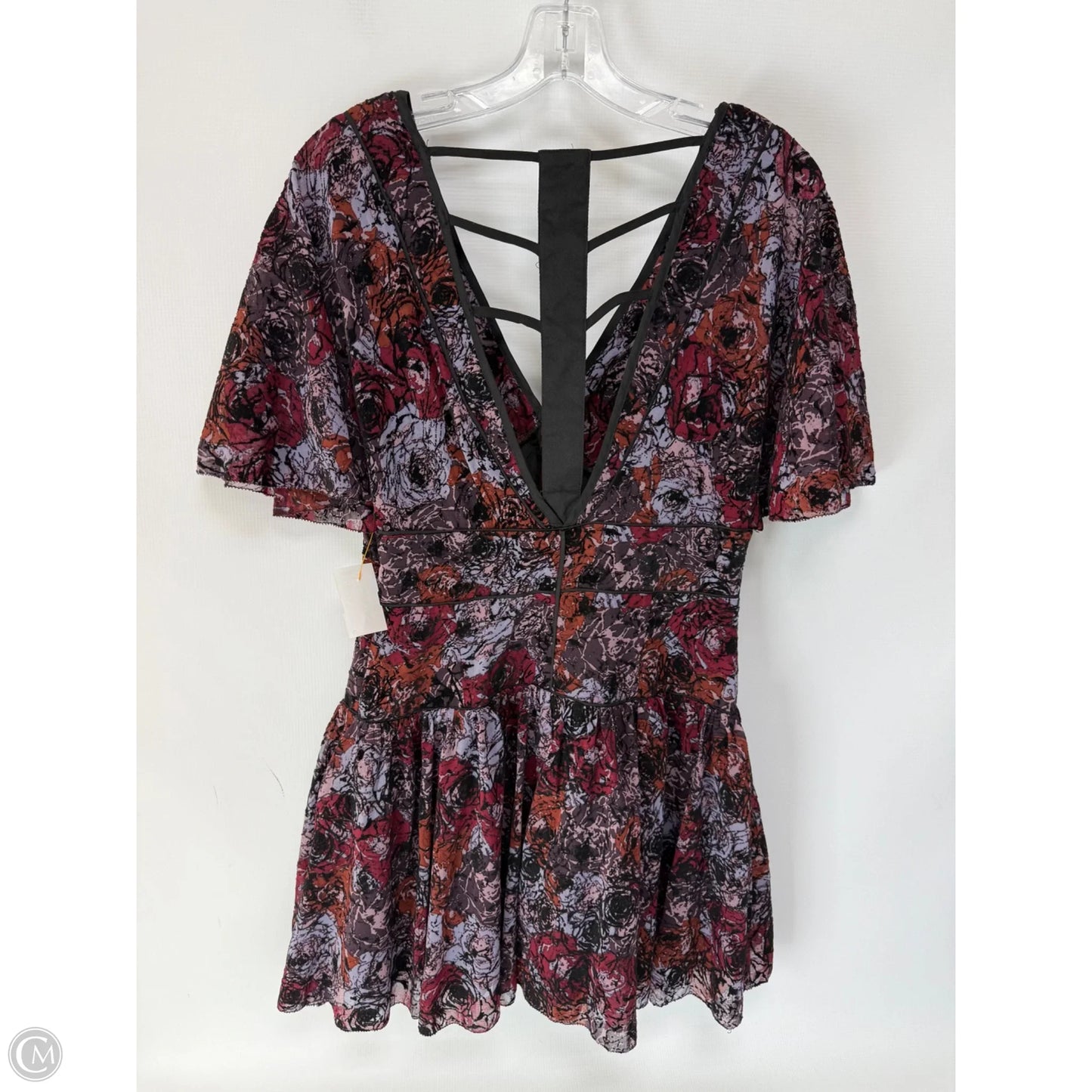 Dress Casual Short By Free People In Black & Blue, Size: Xs