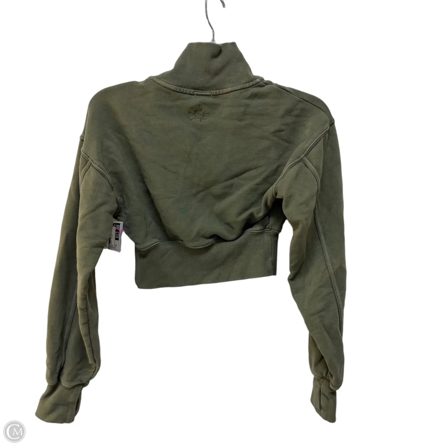 Sweatshirt Collar By Aerie In Green, Size: Xs
