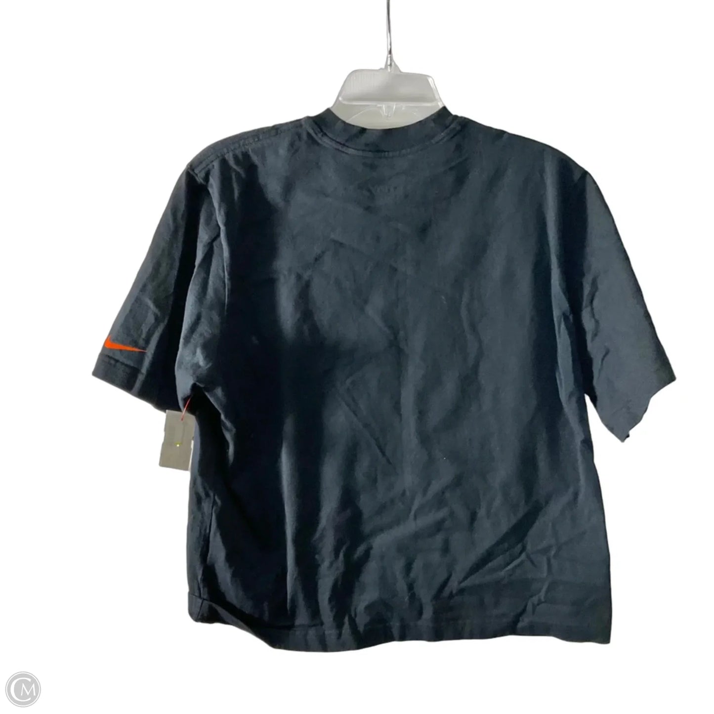 Top Short Sleeve By Nike Apparel In Black, Size: M