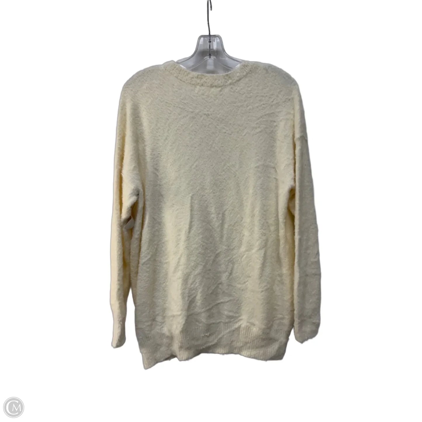 Sweater By Anthropologie In White, Size: M