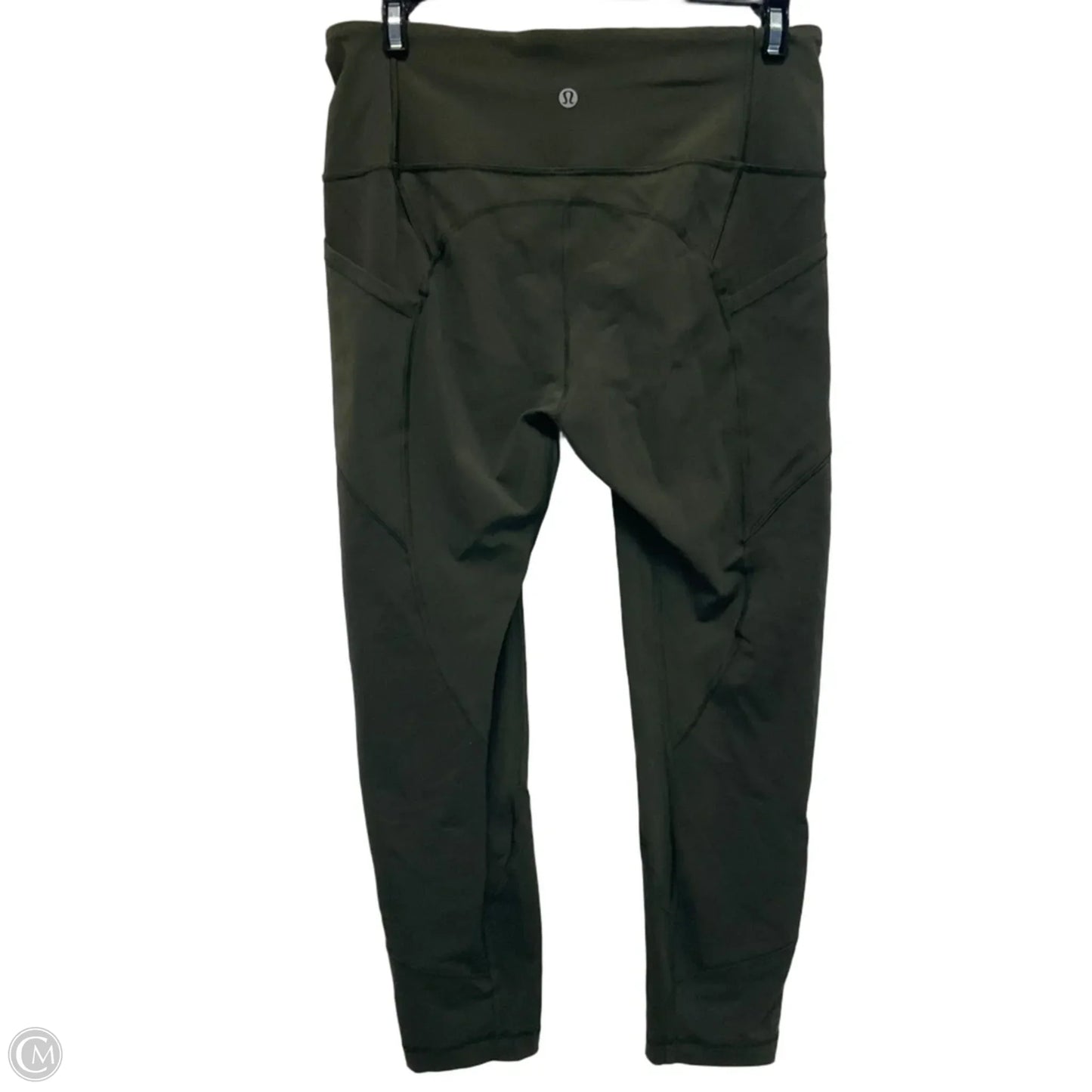 Athletic Leggings By Lululemon In Green, Size: 8