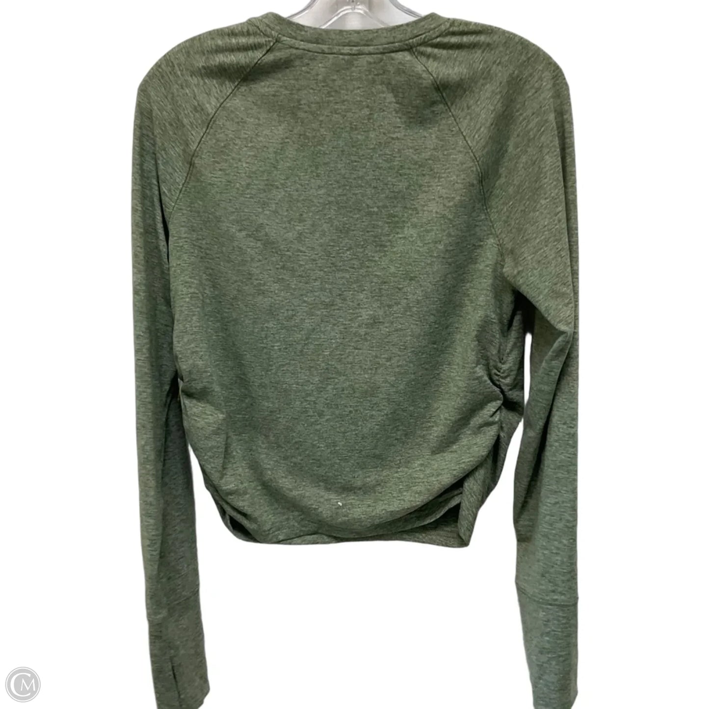 Athletic Top Long Sleeve Crewneck By Aerie In Green, Size: L