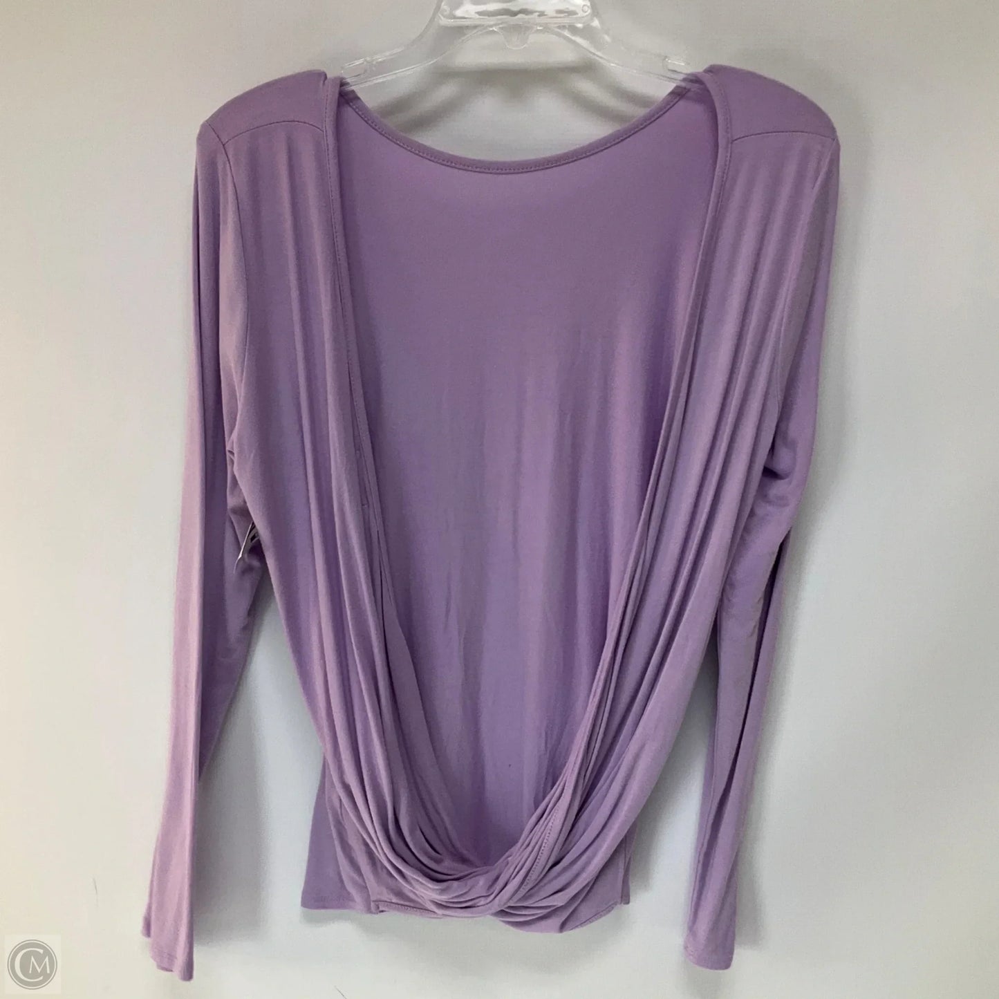 Top Long Sleeve By Tobi In Purple, Size: M