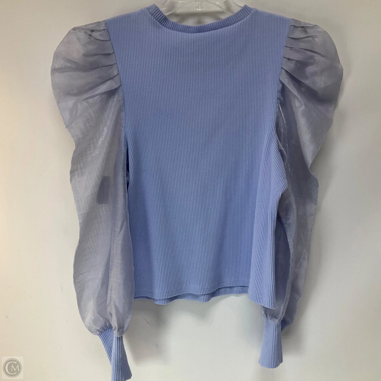 Top Long Sleeve By Dolan Left Coast In Blue, Size: Xl