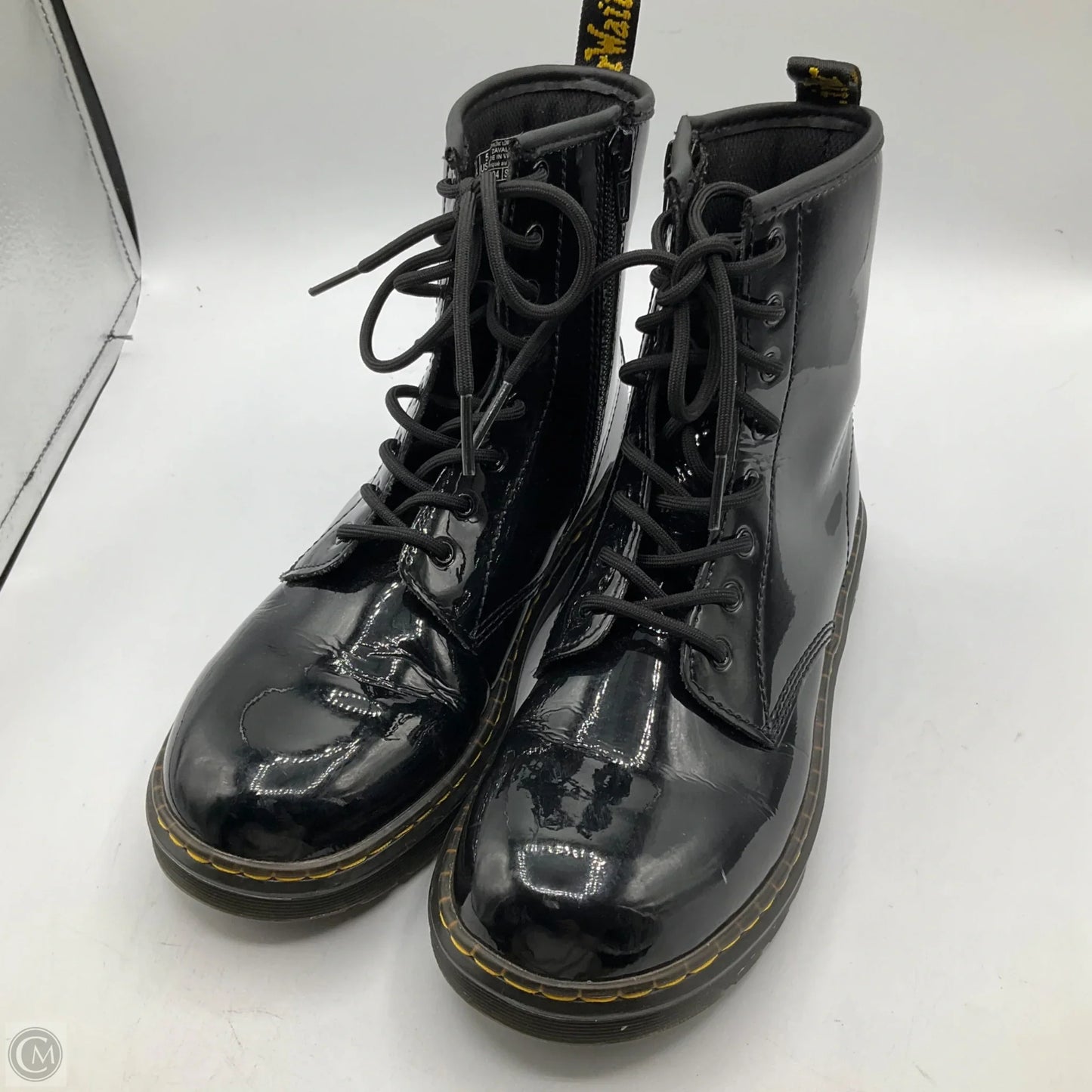 Boots Combat By Dr Martens In Black, Size: 6