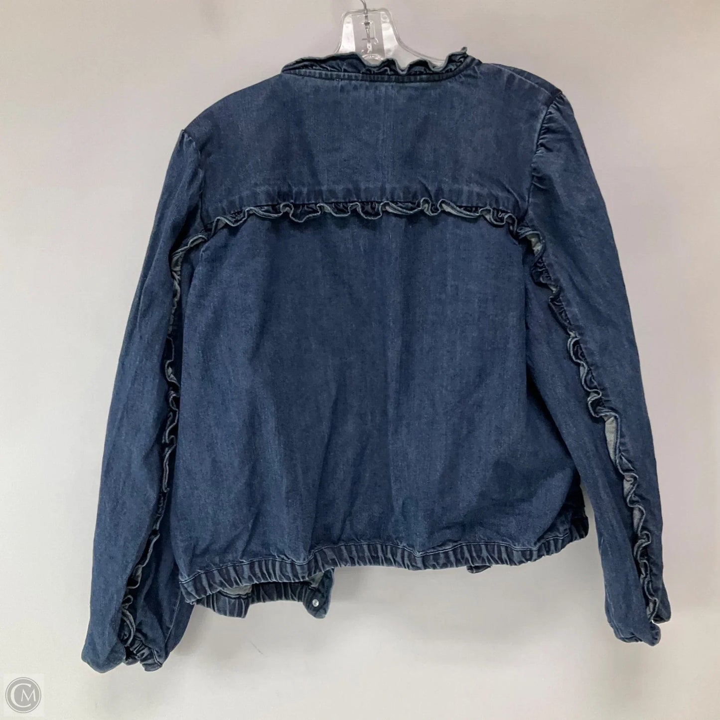 Jacket Denim By Cleobella In Blue Denim, Size: L