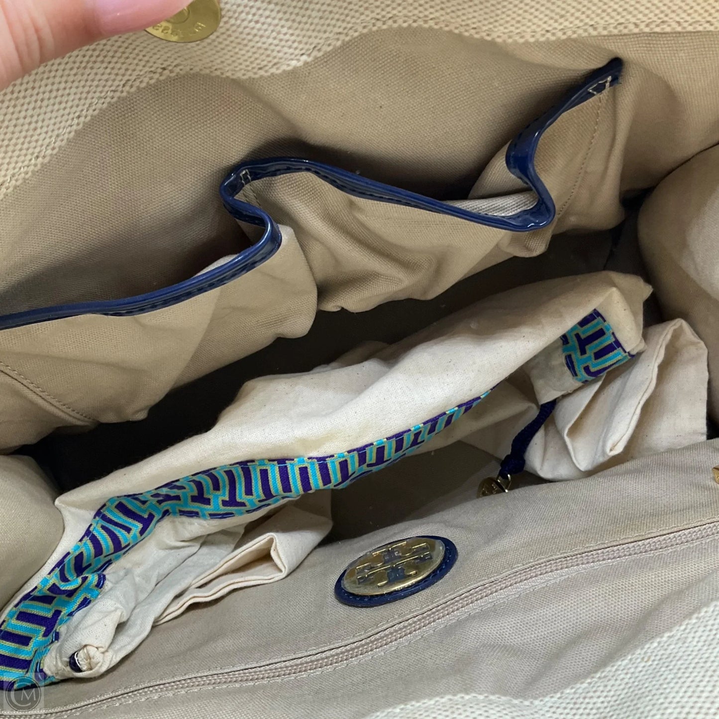 Handbag Designer By Tory Burch, Size: Medium