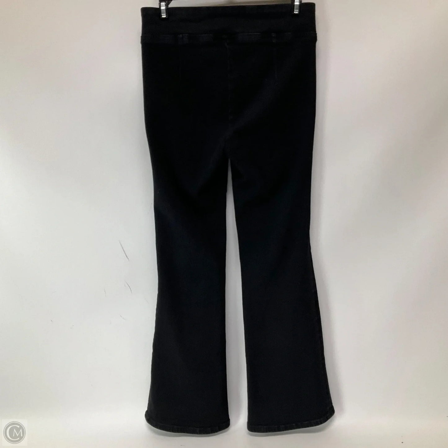 Jeans Flared By Frame In Black Denim, Size: Xs