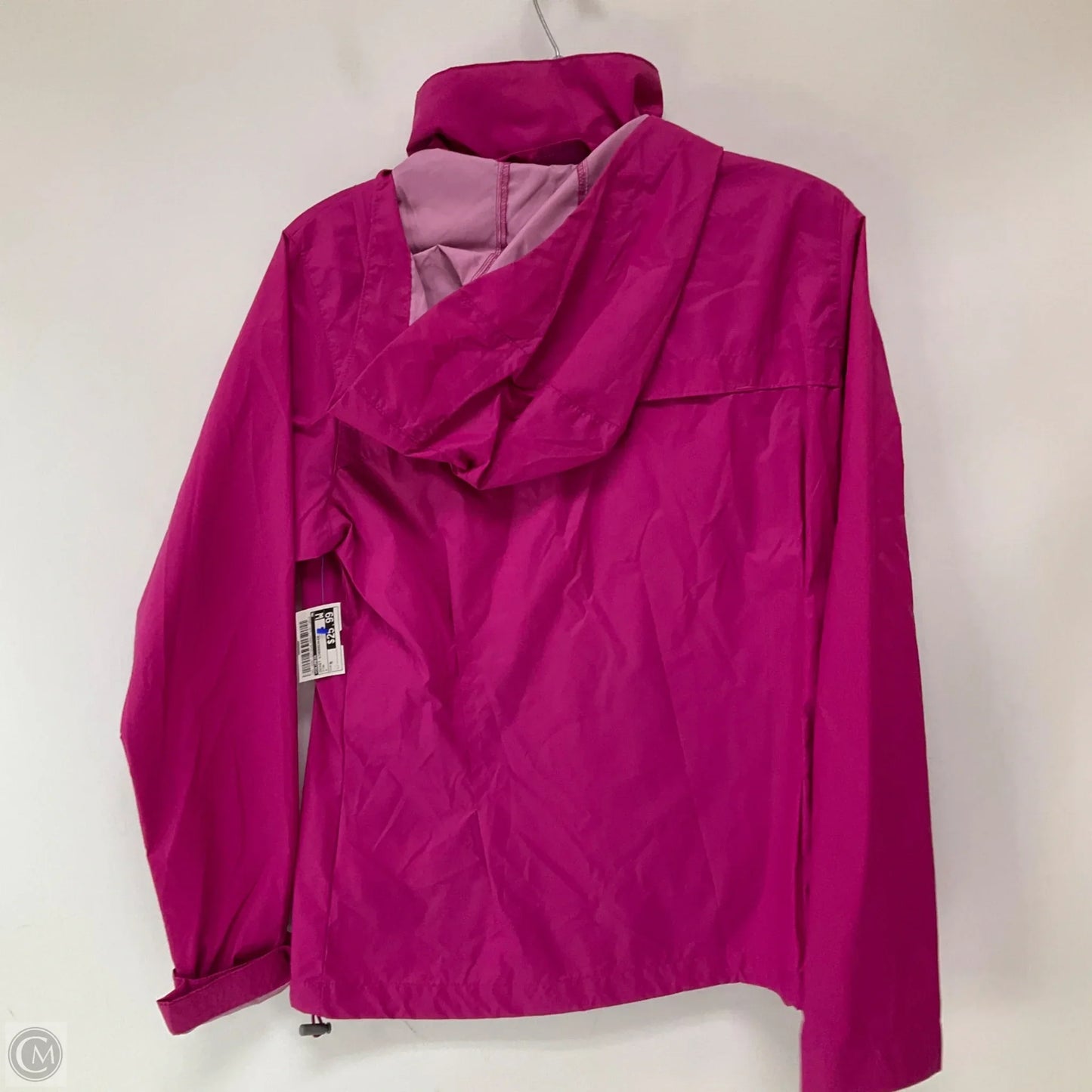 Jacket Windbreaker By Columbia In Pink, Size: M