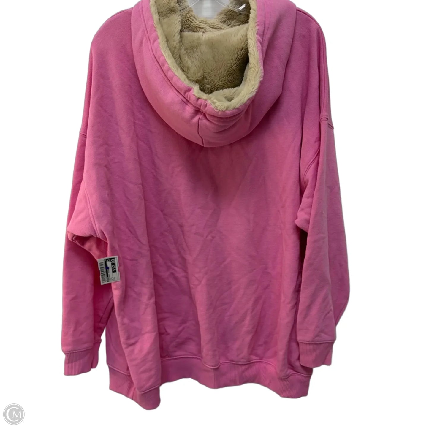 Sweatshirt Hoodie By Aerie In Pink, Size: L
