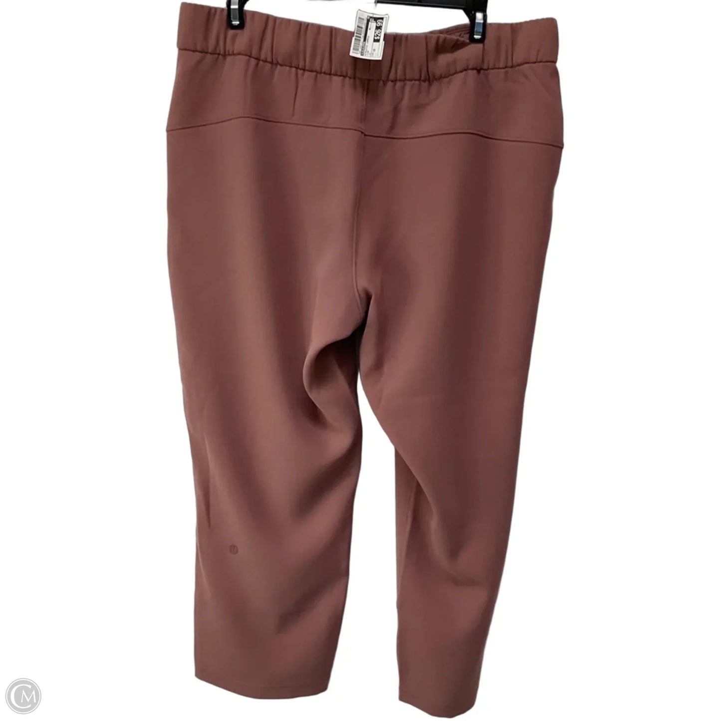 Athletic Capris By Lululemon In Pink, Size: 10