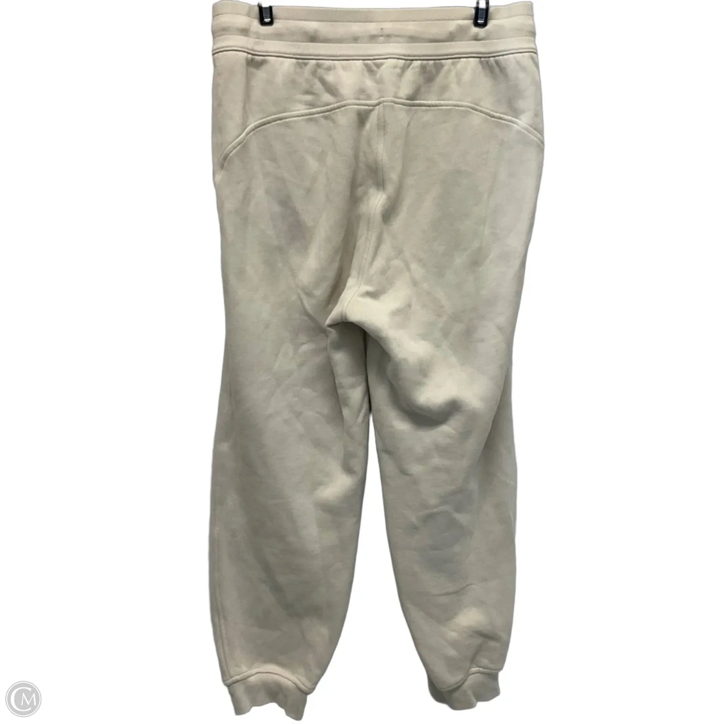 Athletic Pants By Lululemon In Cream, Size: 10