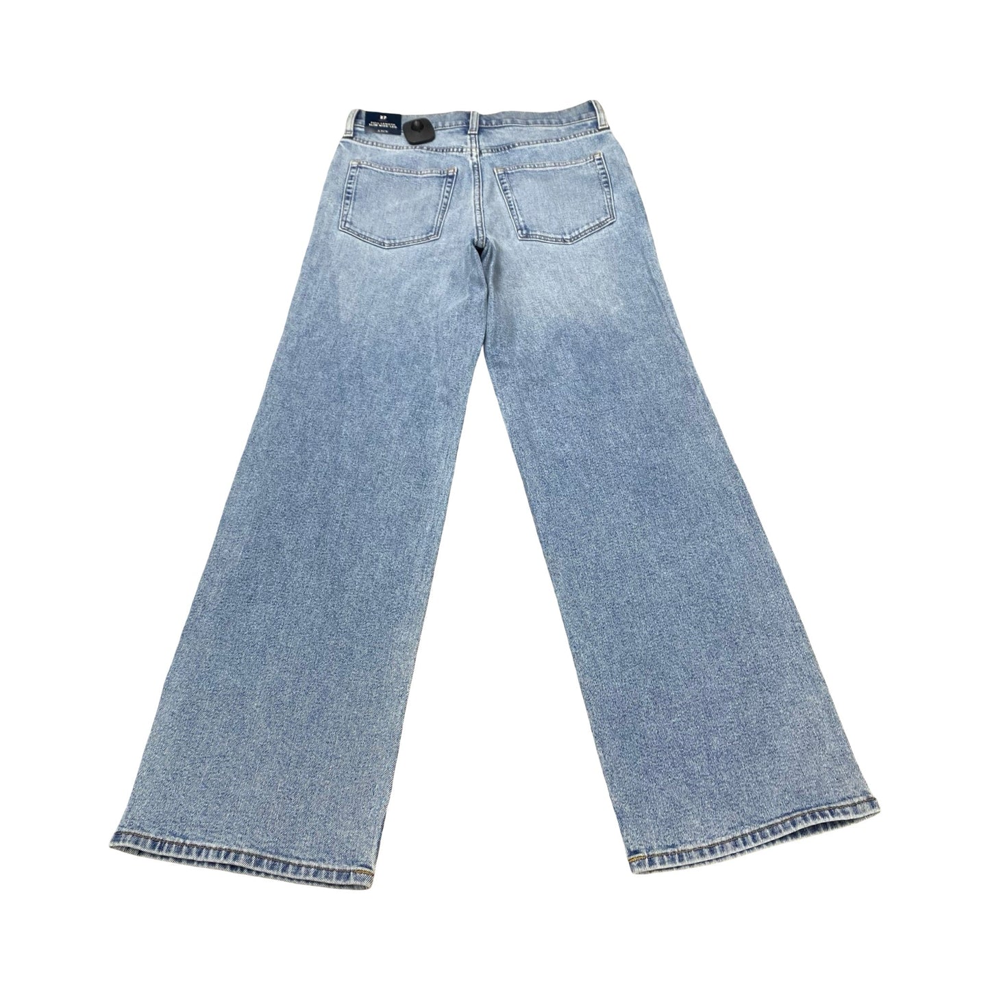 Jeans Wide Leg By J. Crew In Blue Denim, Size:4