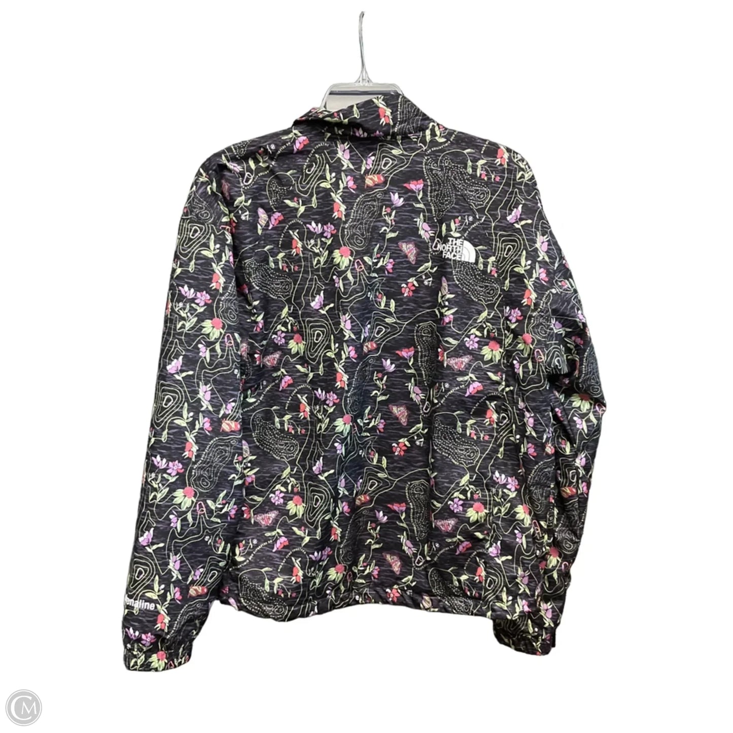 Jacket Windbreaker By The North Face In Floral Print, Size: M