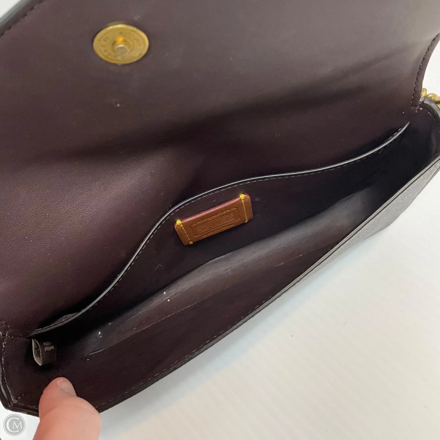 Crossbody Designer By Coach, Size: Small