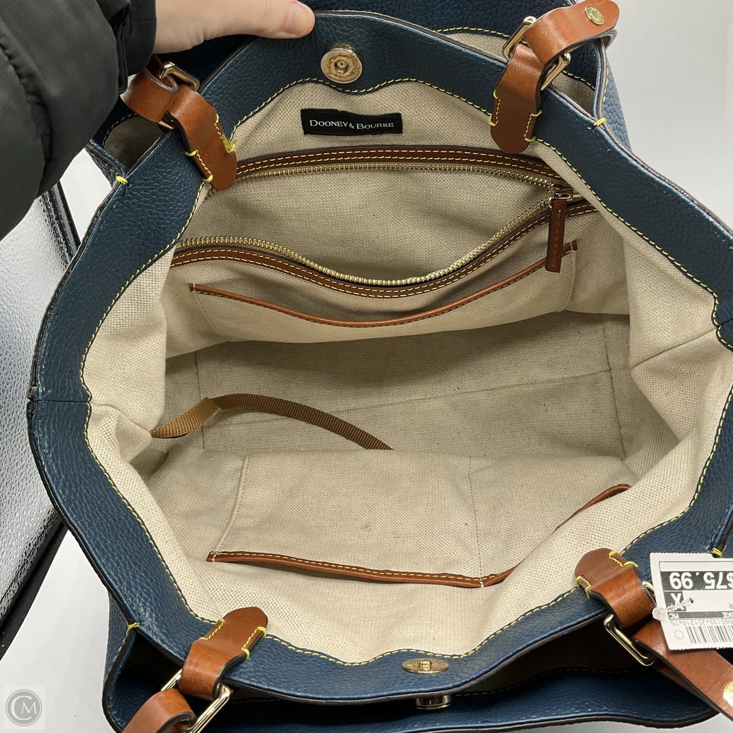 Handbag Designer By Dooney And Bourke, Size: Large