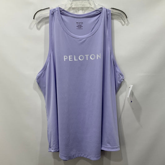 Athletic Tank Top By peloton Size: 1x