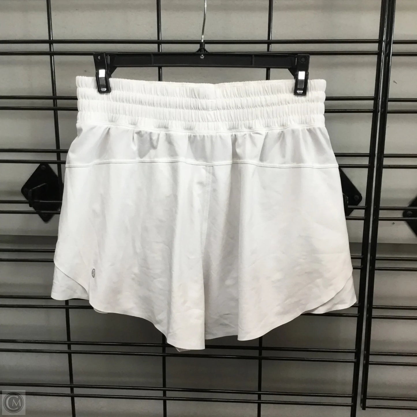 Athletic Shorts By Lululemon In White, Size: S