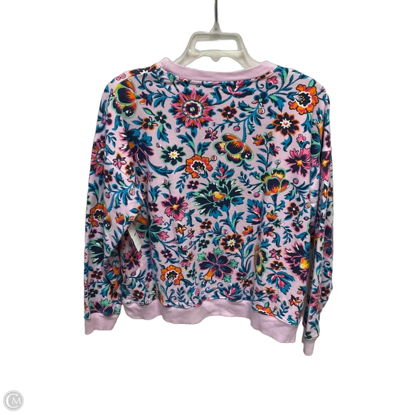 Top Long Sleeve By Vera Bradley In Floral Print, Size: M