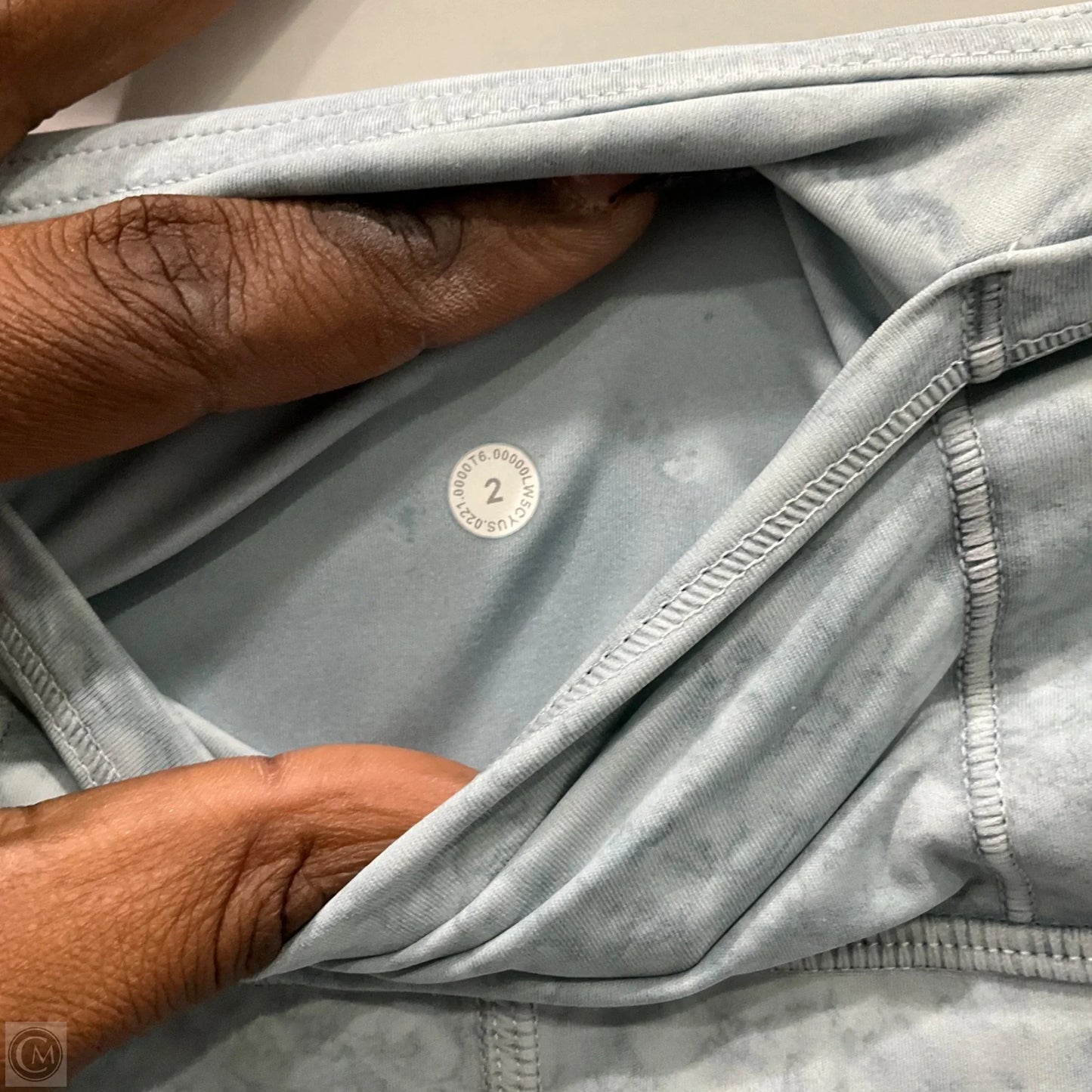 Athletic Leggings By Lululemon In Blue, Size: 2