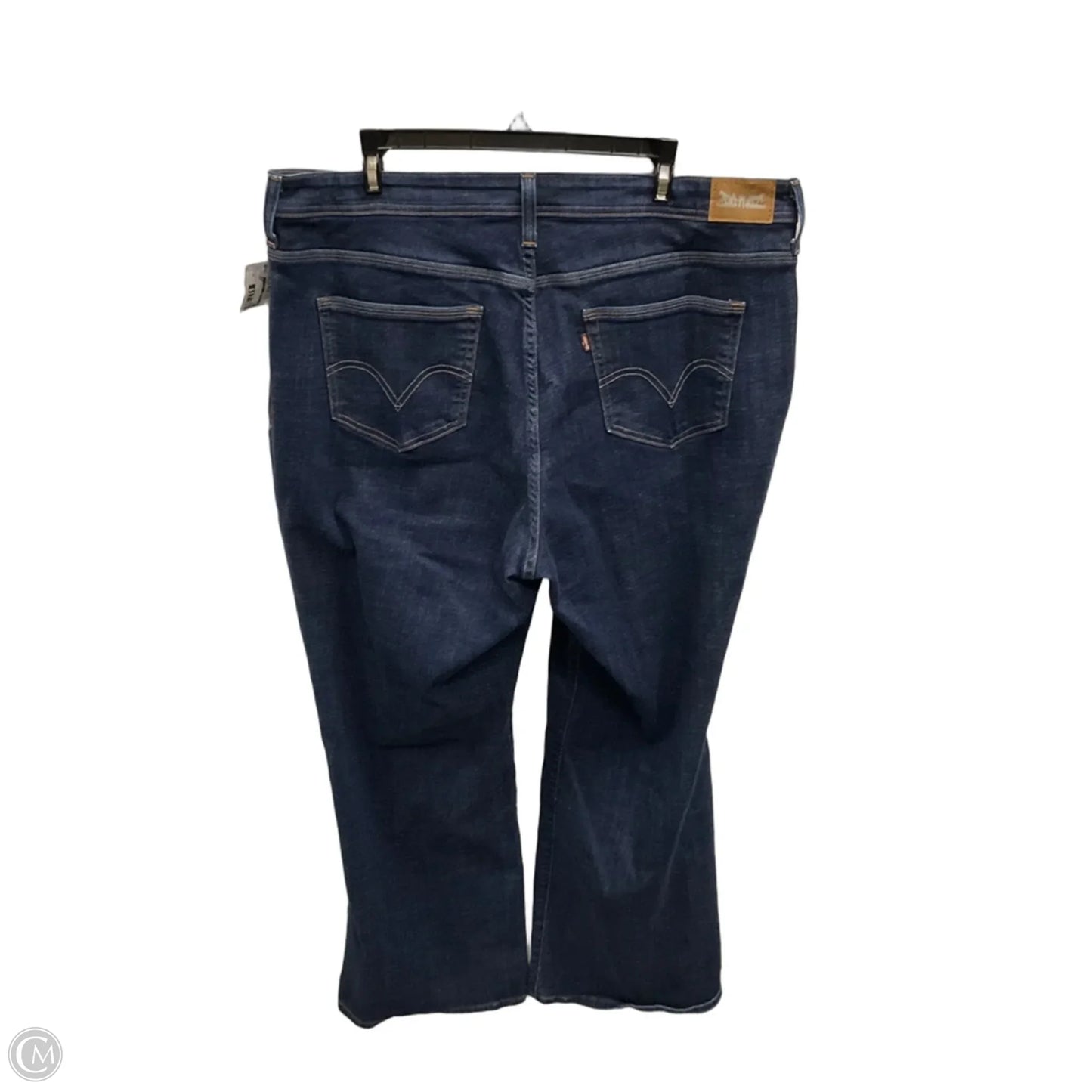 Jeans Boot Cut By Levis In Blue Denim, Size: 20
