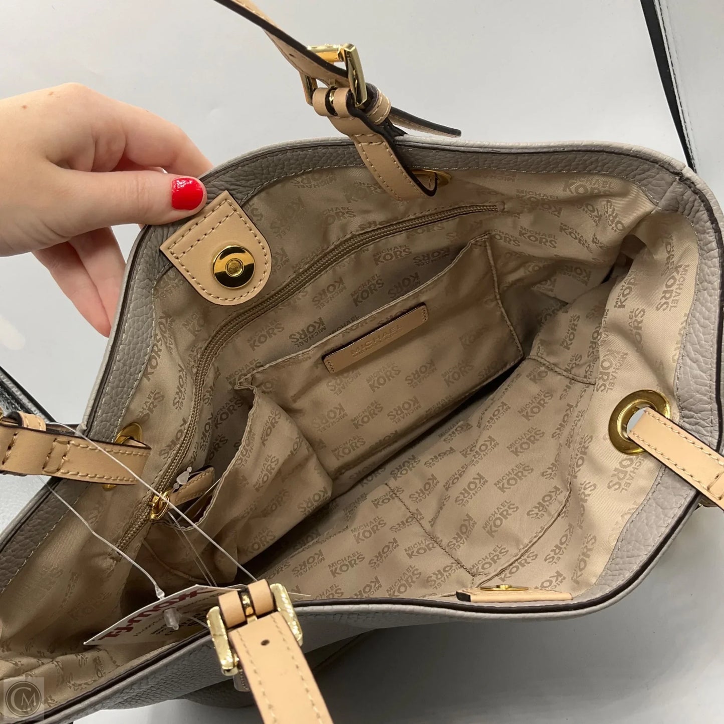 Handbag Designer By Michael Kors, Size: Medium