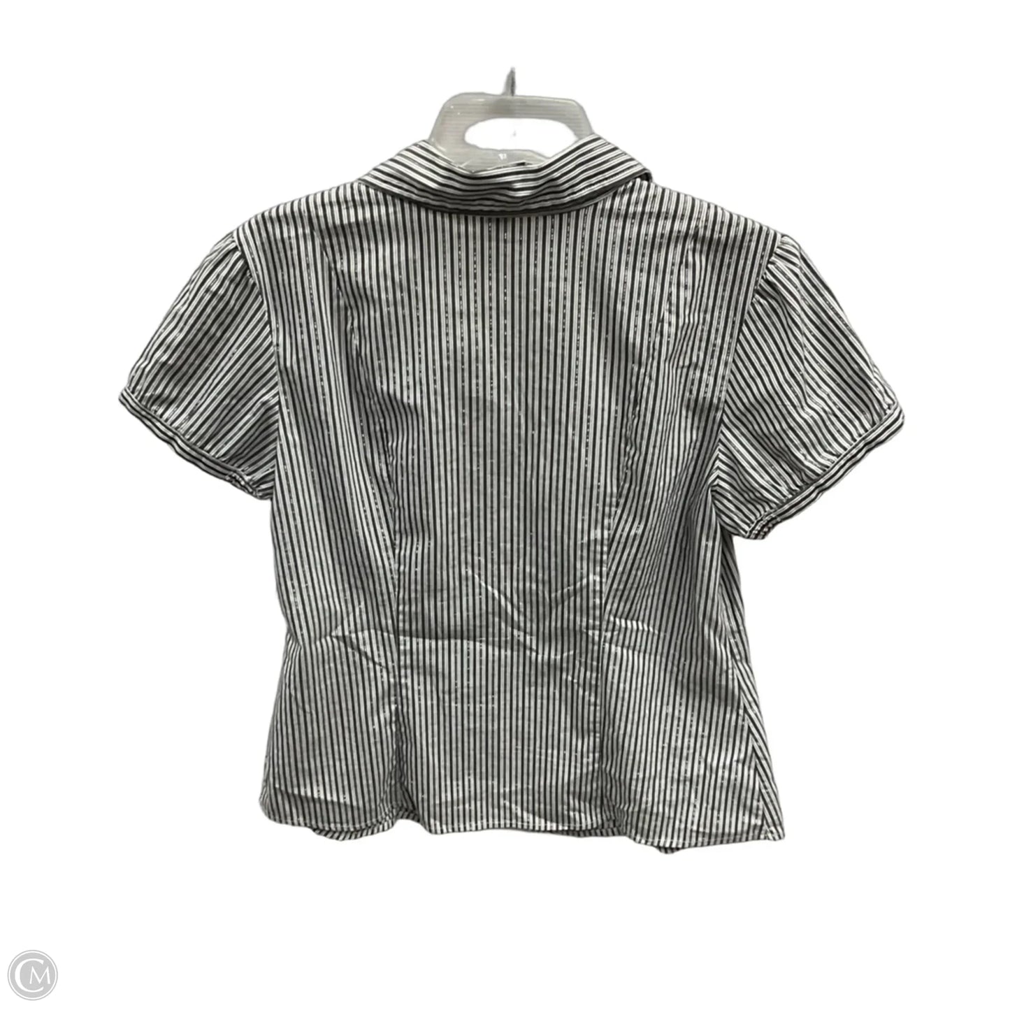 Top Short Sleeve By Clothes Mentor In Striped Pattern, Size: Xl