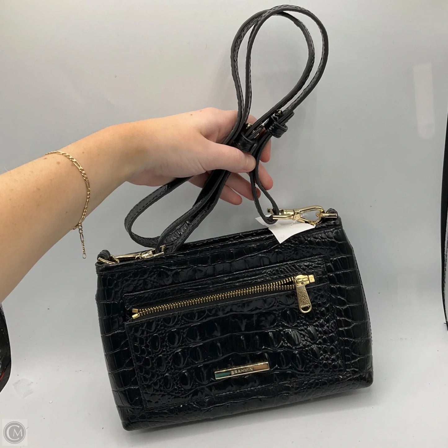 Crossbody Designer By Brahmin, Size: Medium