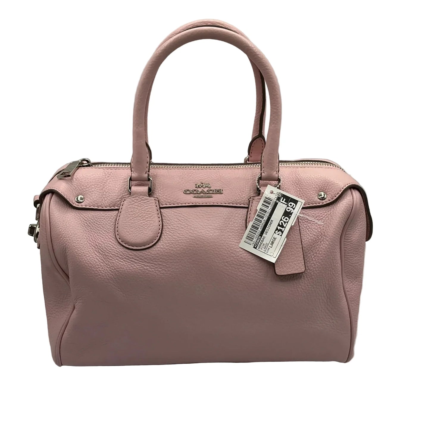 Handbag Designer By Coach, Size: Large