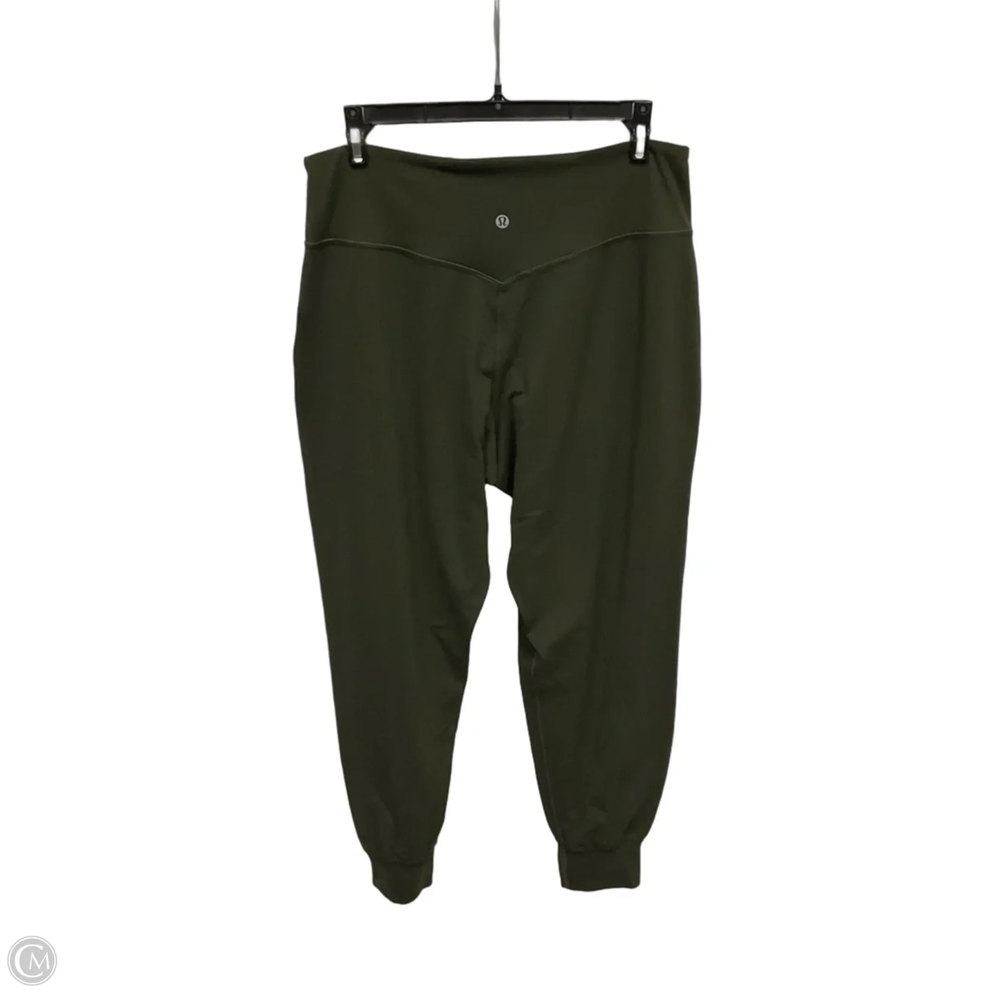 Athletic Pants By Lululemon In Green, Size: 10