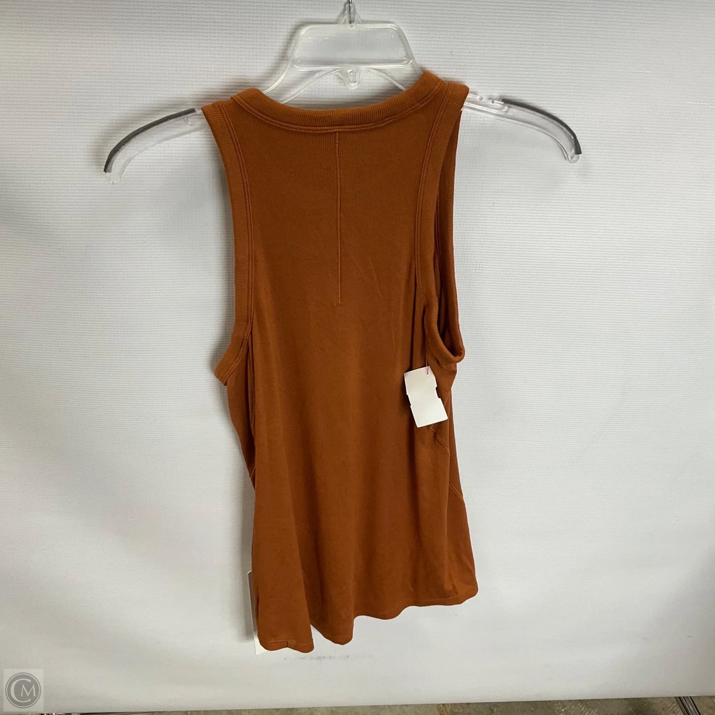 Athletic Tank Top By Lululemon In Orange, Size: 6