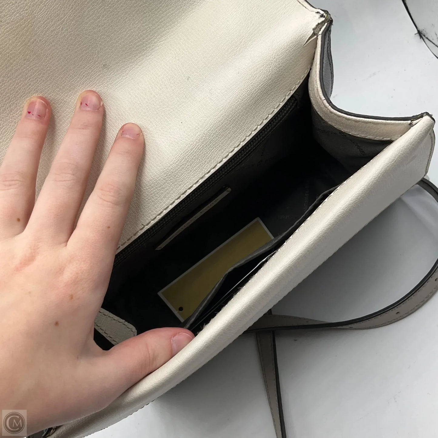 Crossbody Designer By Michael Kors, Size: Medium