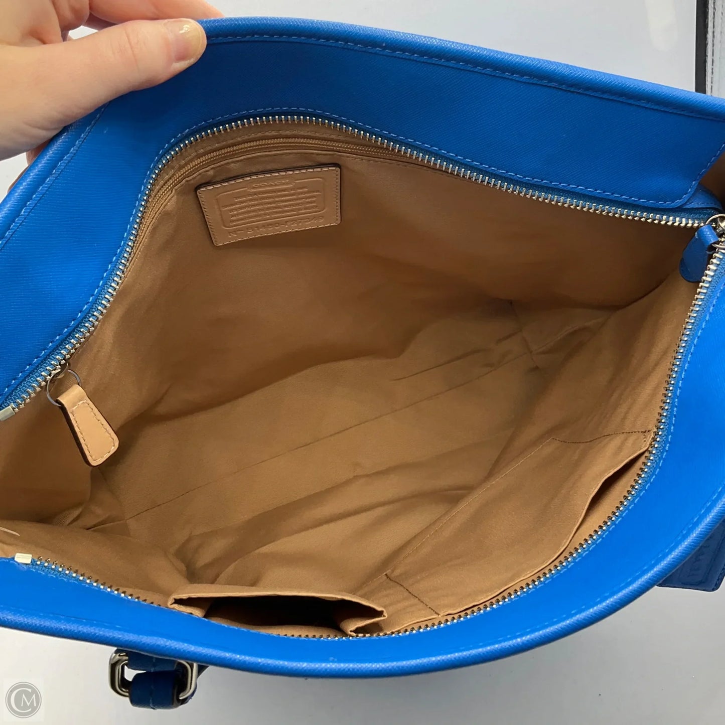 Handbag Designer By Coach, Size: Large