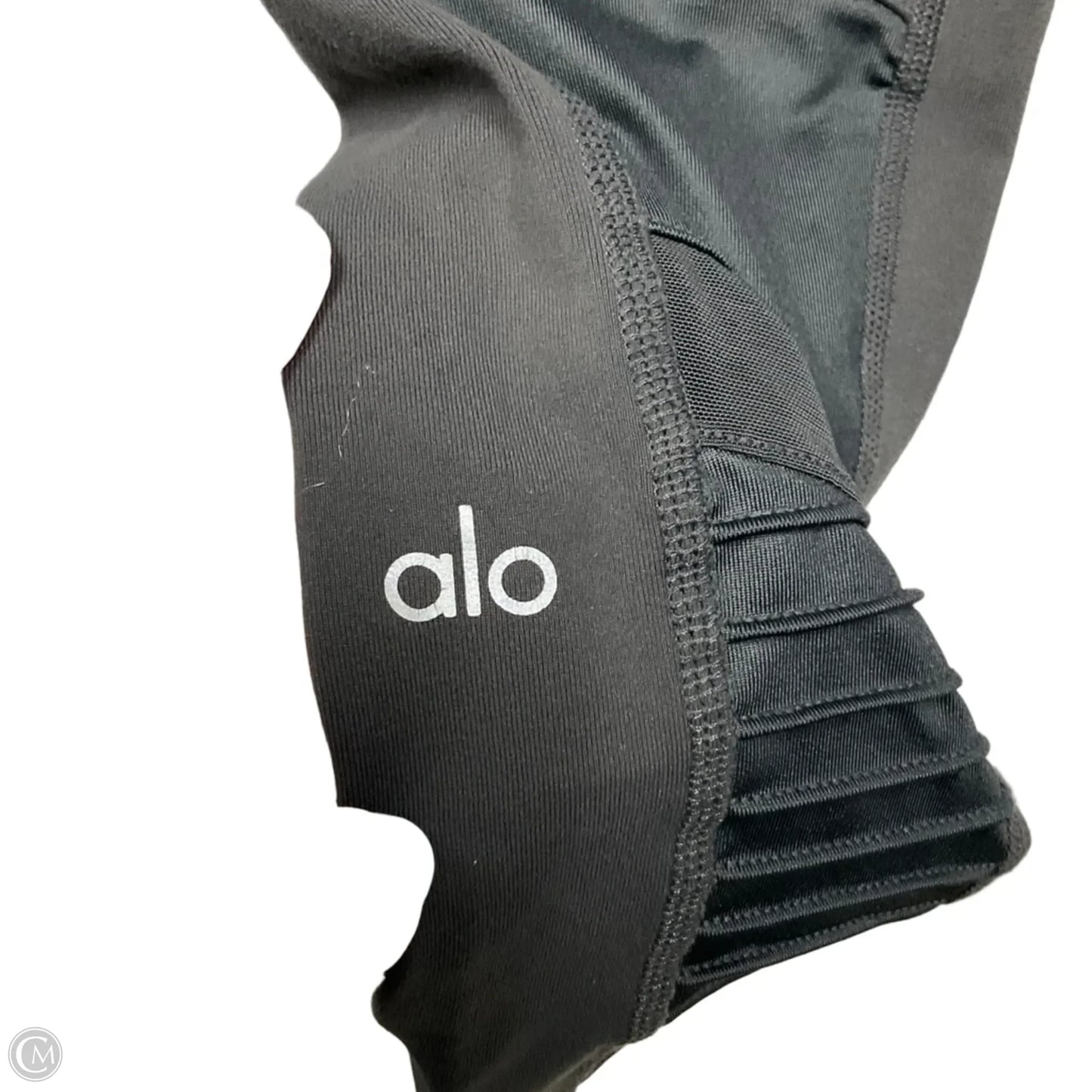 Athletic Leggings By Alo In Grey, Size: Xs