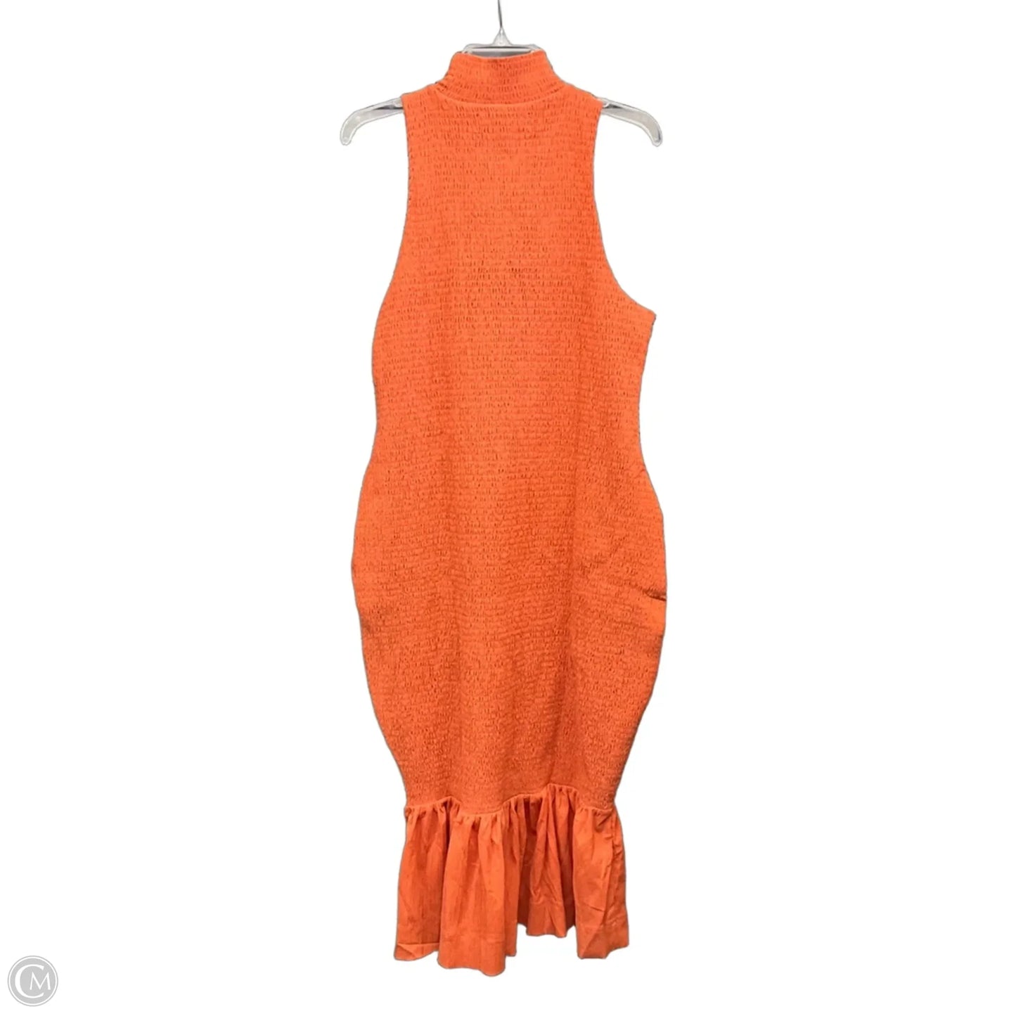 Dress Casual Maxi By Anthropologie In Orange, Size: Xl