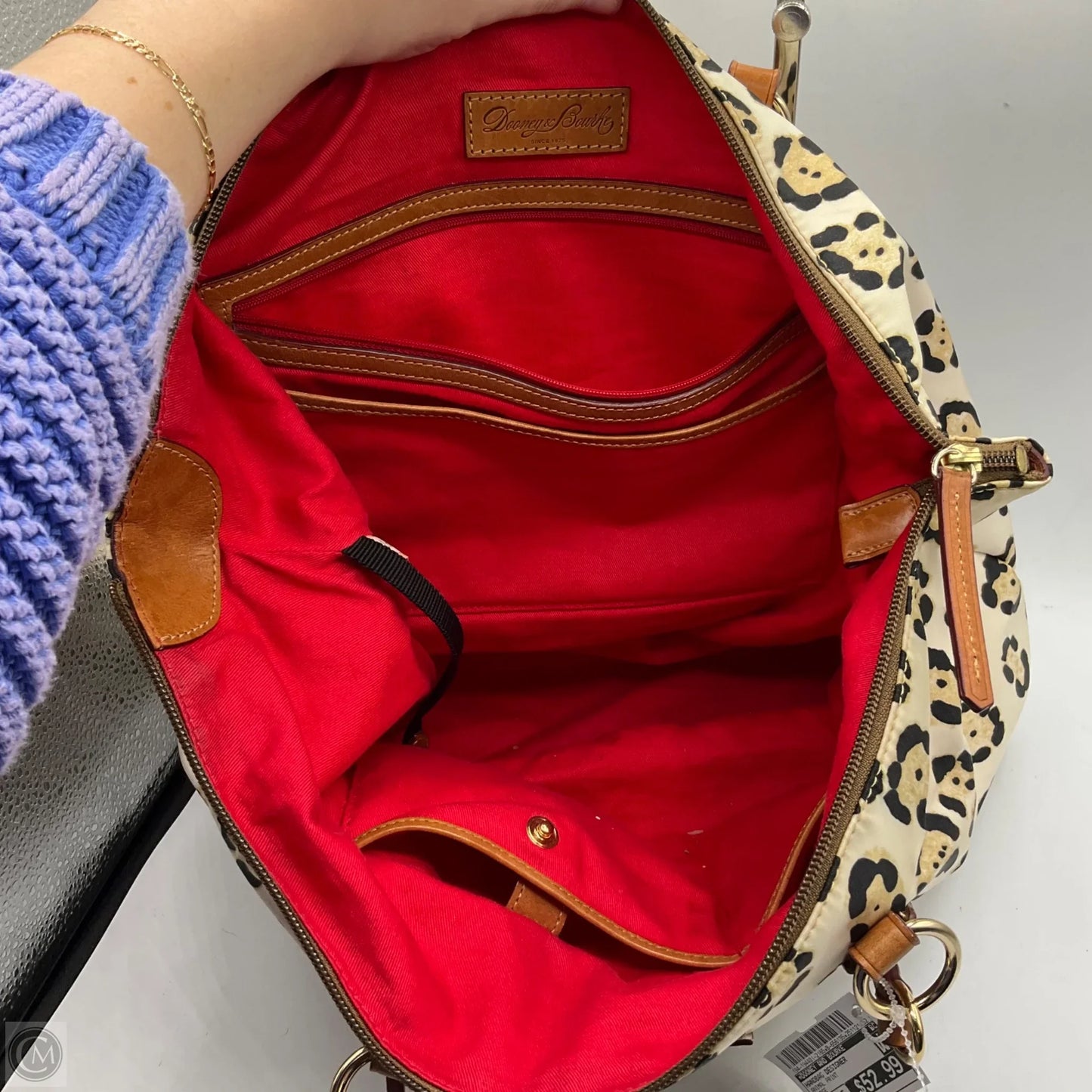 Handbag Designer By Dooney And Bourke, Size: Large