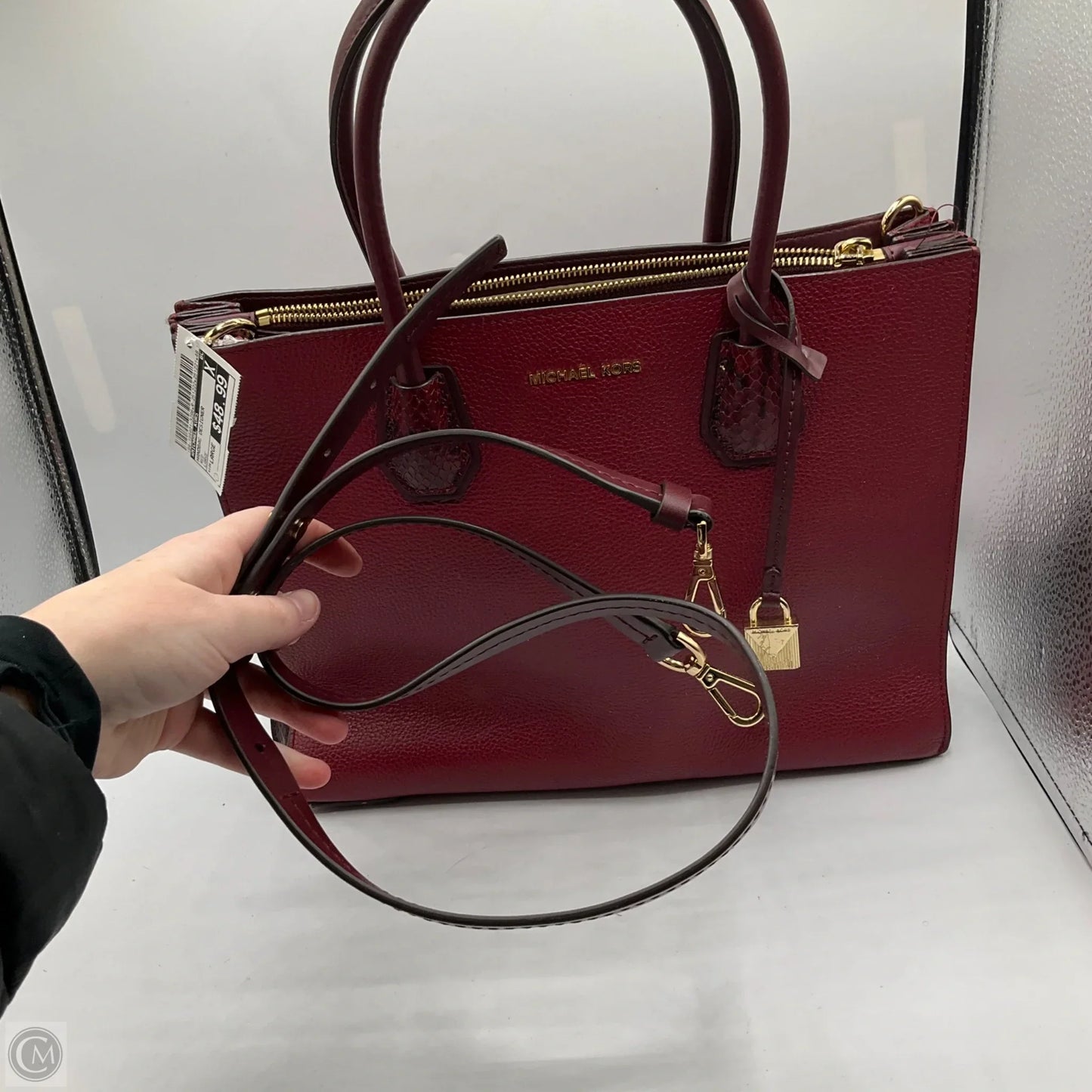 Handbag Designer By Michael Kors, Size: Large