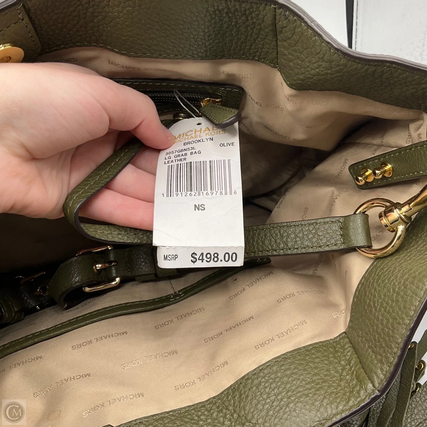 Handbag Designer By Michael Kors, Size: Large