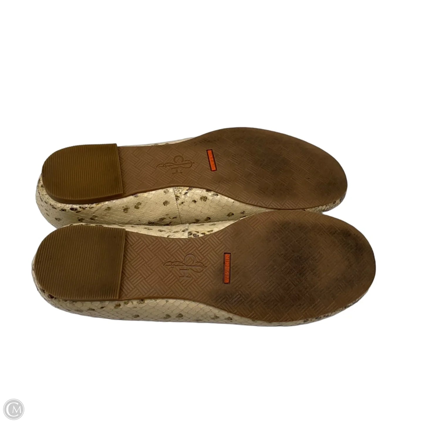 Sandals Flats By Cole-haan In Snakeskin Print, Size: 6.5